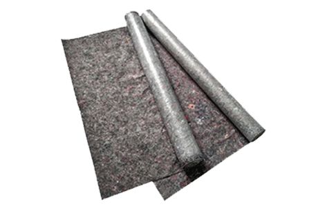 Laminated carpet felt underlay malervlies wool felt